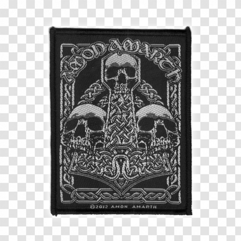Amon Amarth Heavy Metal Surtur Rising Embroidered Patch Melodic Death - Flower Transparent PNG