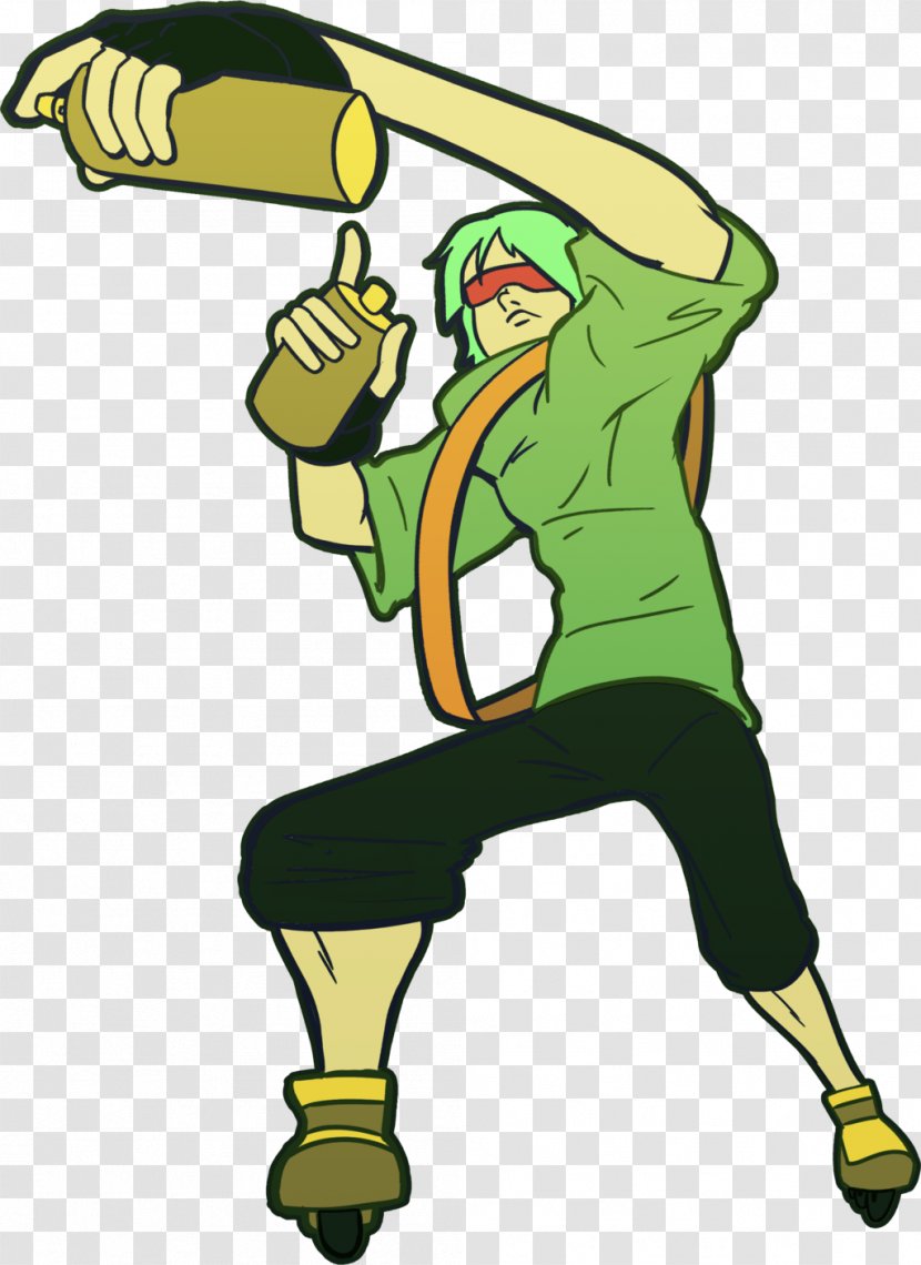 Jet Set Radio Future Fan Art Character Transparent PNG