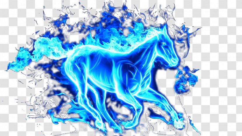 Horse Flame Computer File - Vecteur - Galloping Horses Transparent PNG
