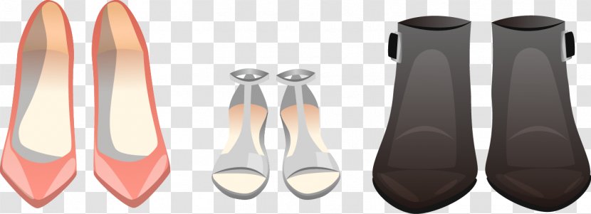 Shoe Designer Sandal - Highheeled Footwear - Vector Women Shoes Transparent PNG