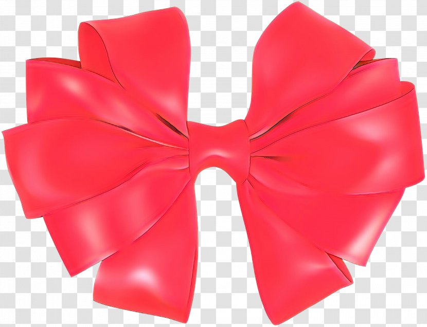 Red Background Ribbon - Tie Hair Accessory Transparent PNG