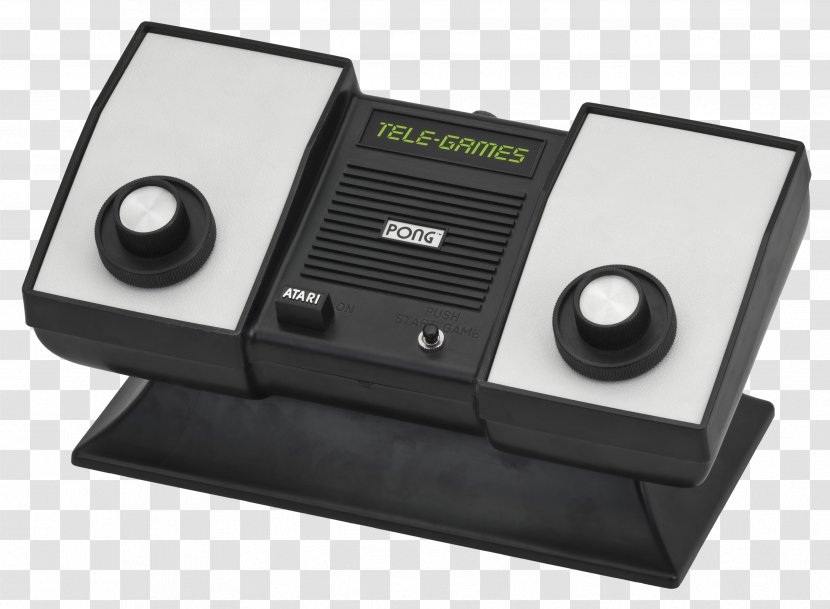 Pong Atari 2600 Arcade Game Video Consoles - Industry - Vintage Computer Transparent PNG