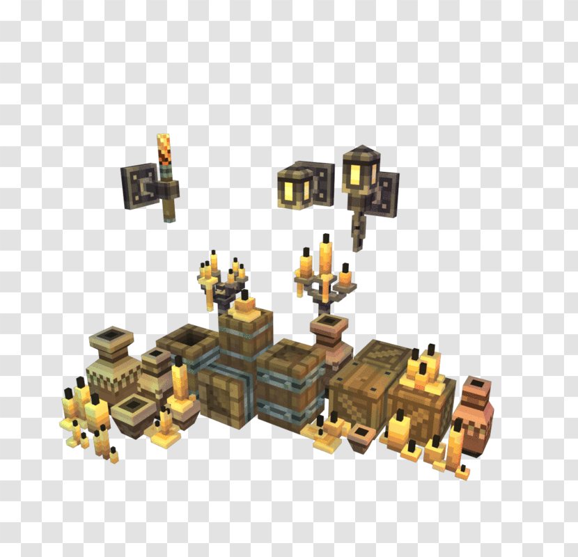 Pixel Dungeon Low Poly Art Voxel - Metal - Hand-painted Model Transparent PNG