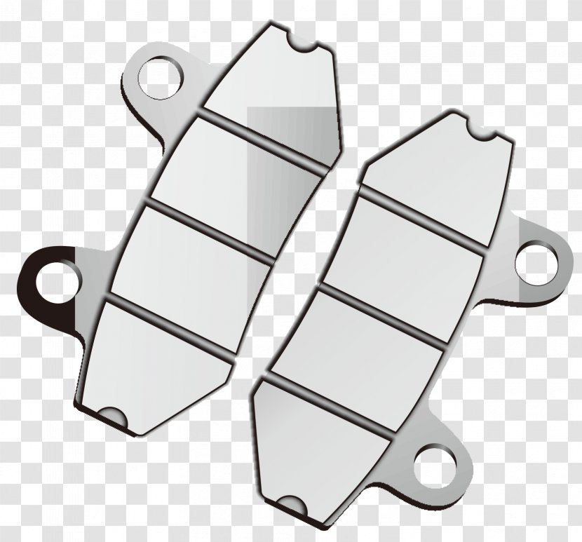 Car Motorcycle Accessories Components Brake - Pads Transparent PNG