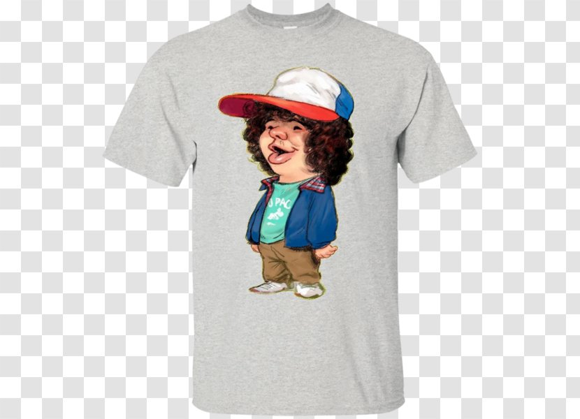 T-shirt Eleven Hoodie Top - Sleeveless Shirt - Stranger Transparent PNG