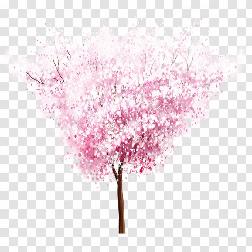 Cherry Blossom Petal Peach Tree - Plant - Petals Transparent PNG