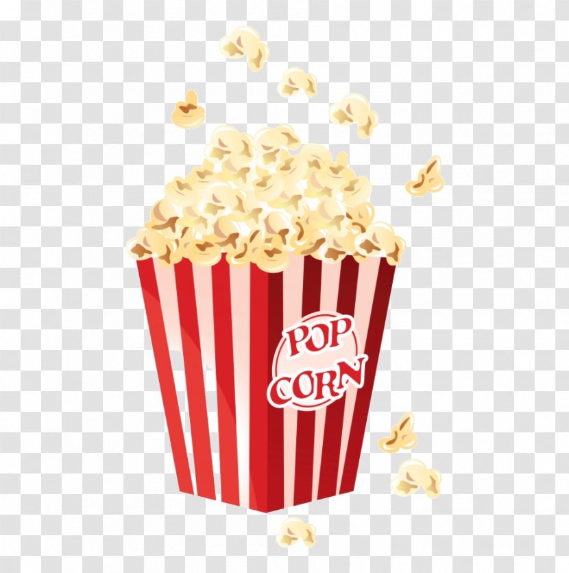 Popcorn - Kettle Corn - Logo American Food Transparent PNG