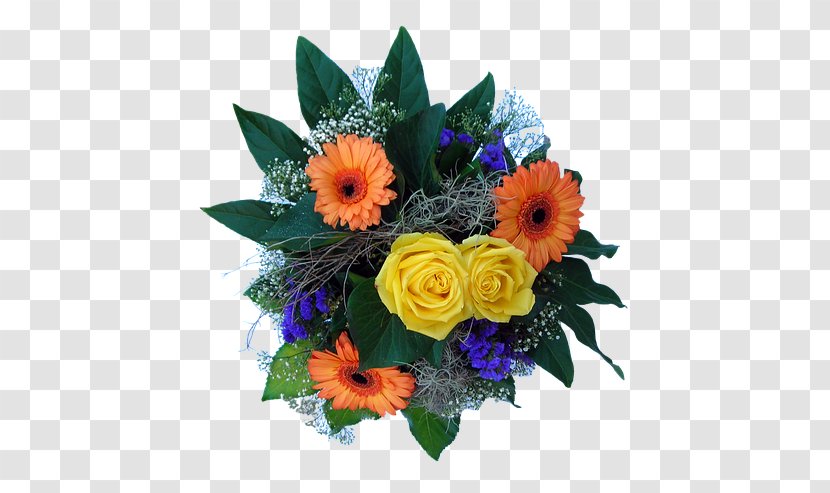 Floral Design Flower Bouquet Cut Flowers Clip Art - Transvaal Daisy - Blue Transparent PNG