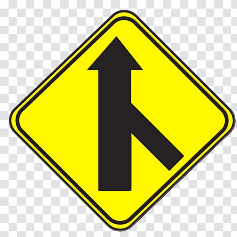 Road Cartoon - Priority Signs - Triangle Symbol Transparent PNG