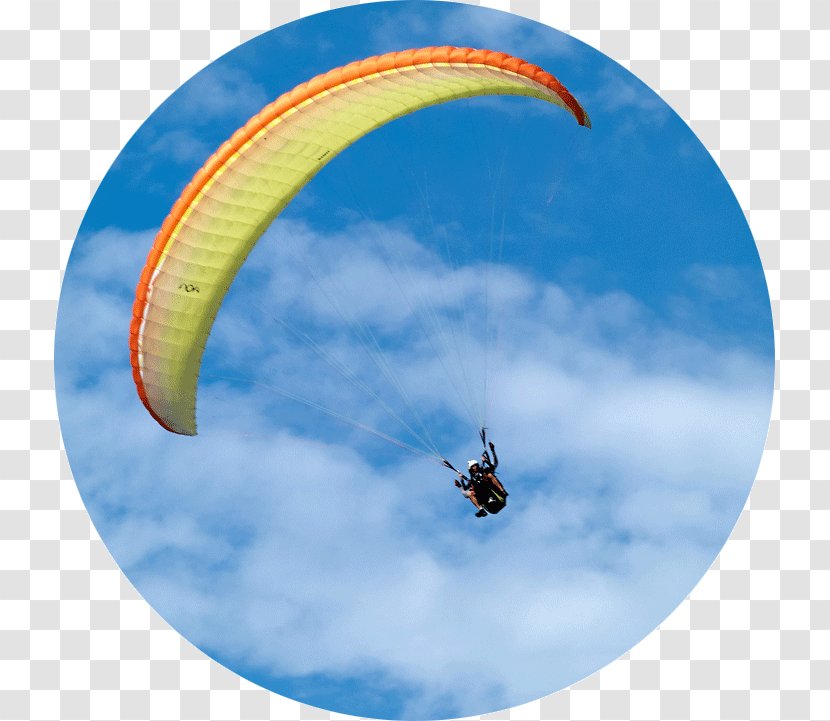 Powered Paragliding Flight Gleitschirm Parachute - Cloud Transparent PNG