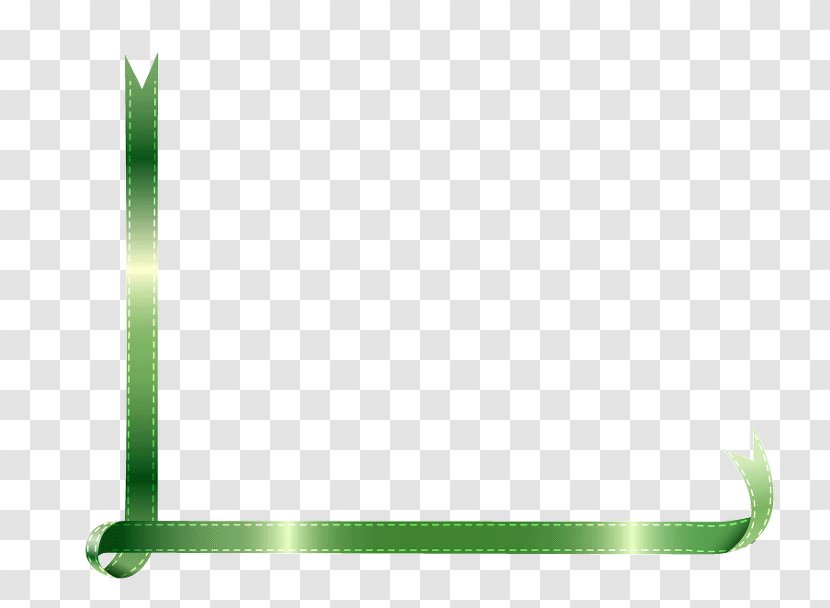 With Ribbon Green - Edge Transparent PNG