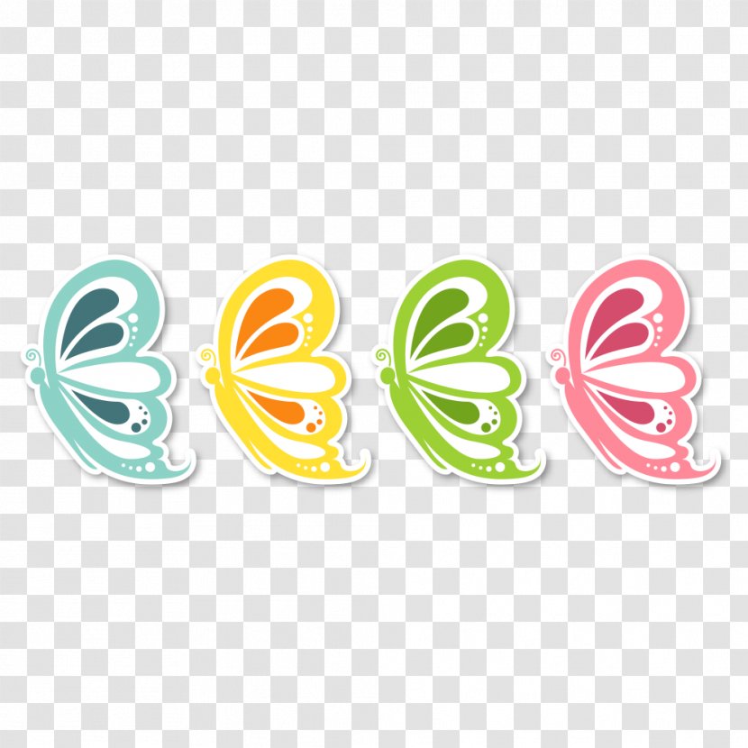 Butterfly Icon - Button Transparent PNG