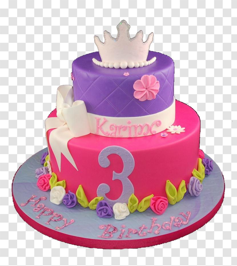 Birthday Cake Princess Decorating Torte - Sugar - Contest Transparent PNG