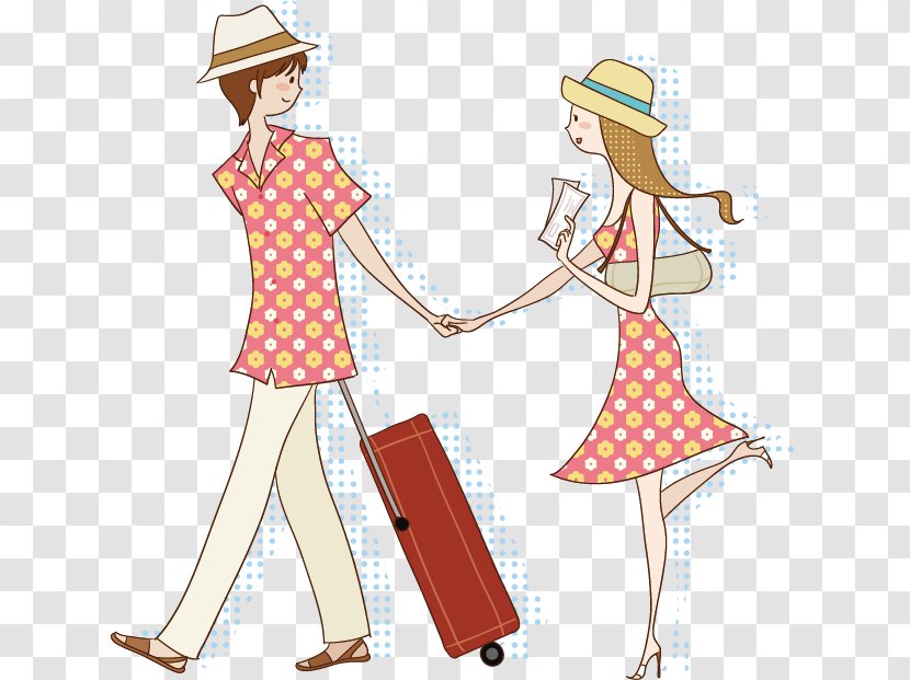 Travel Couple Computer File - Tree Transparent PNG