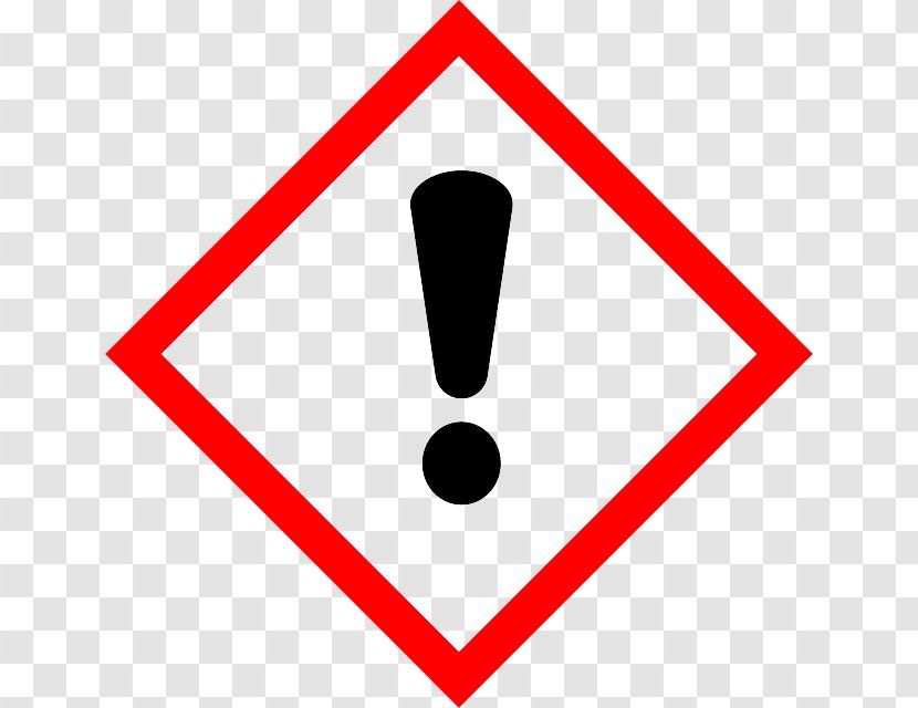 Globally Harmonized System Of Classification And Labelling Chemicals GHS Hazard Pictograms Exclamation Mark Communication Standard Acute Toxicity - Signage - Attention Transparent PNG