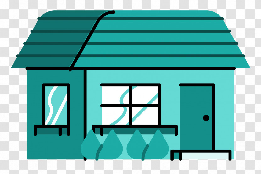 Green Line Teal Shed Meter Transparent PNG