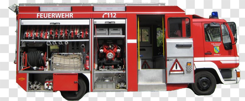 Fire Engine Department Firefighter Emergency Motor Vehicle - Feuerwehr Transparent PNG