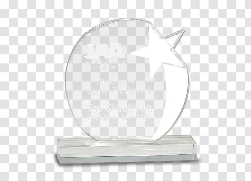 Award Trophy Commemorative Plaque Gift Glass - Crystal Transparent PNG