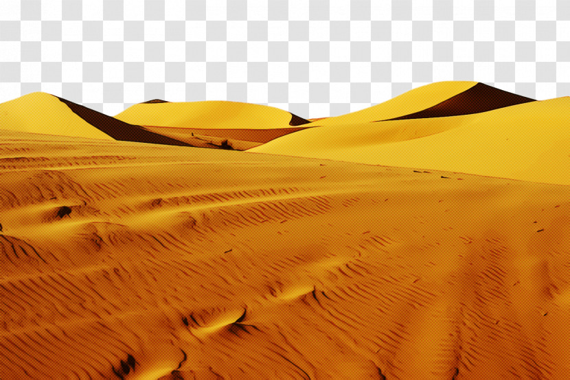 Desert Erg Sand Natural Environment Aeolian Landform Transparent PNG