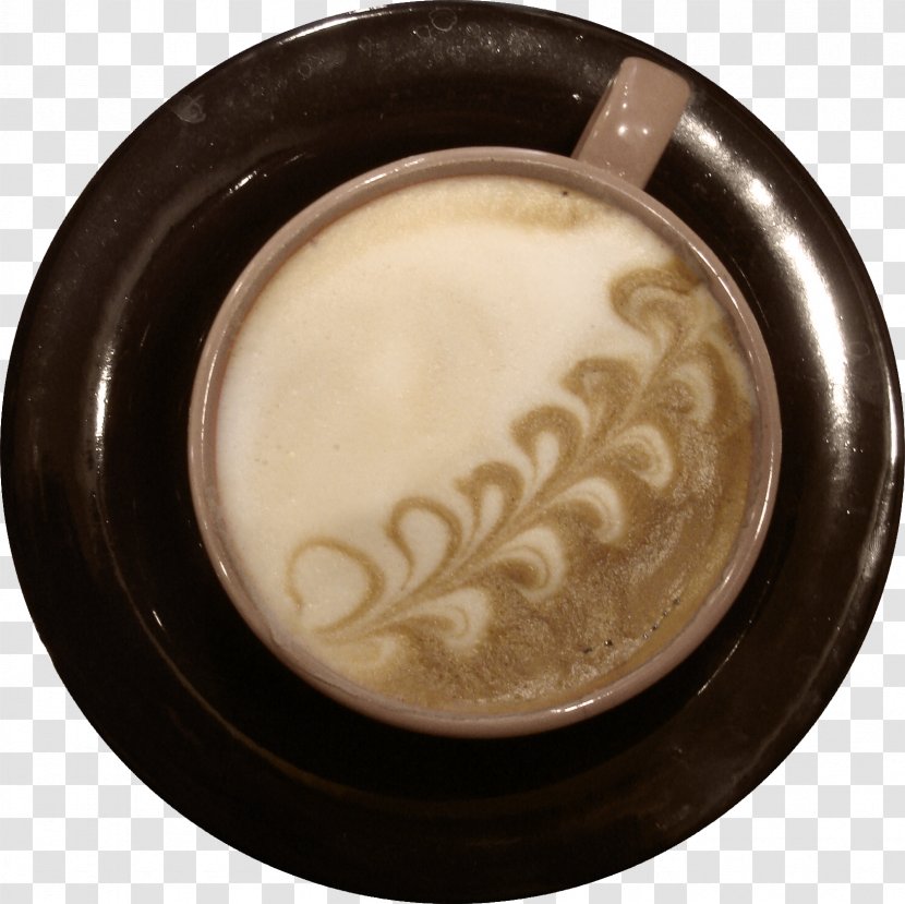 Coffee Latte Art Tea - Plate - Matcha Transparent PNG