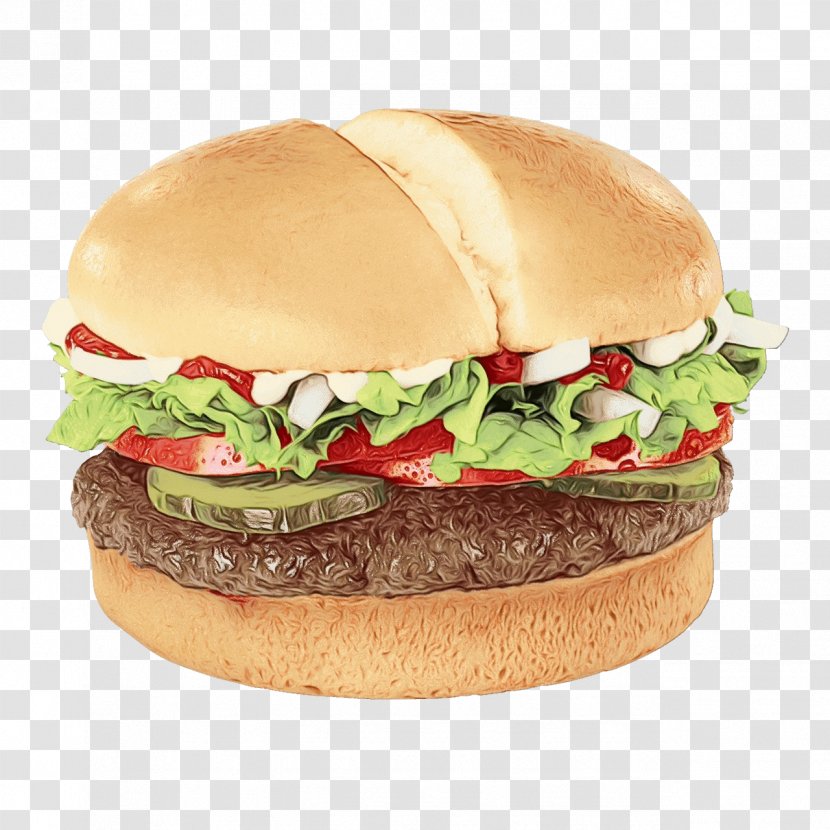 Hamburger - Food - Whopper Original Chicken Sandwich Transparent PNG