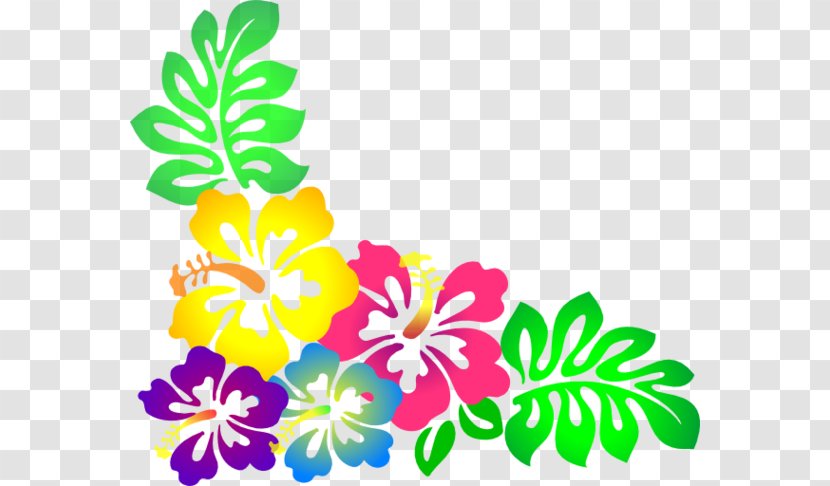 Cuisine Of Hawaii Hawaiian Flower Clip Art - Plant Stem - Cliparts Transparent PNG