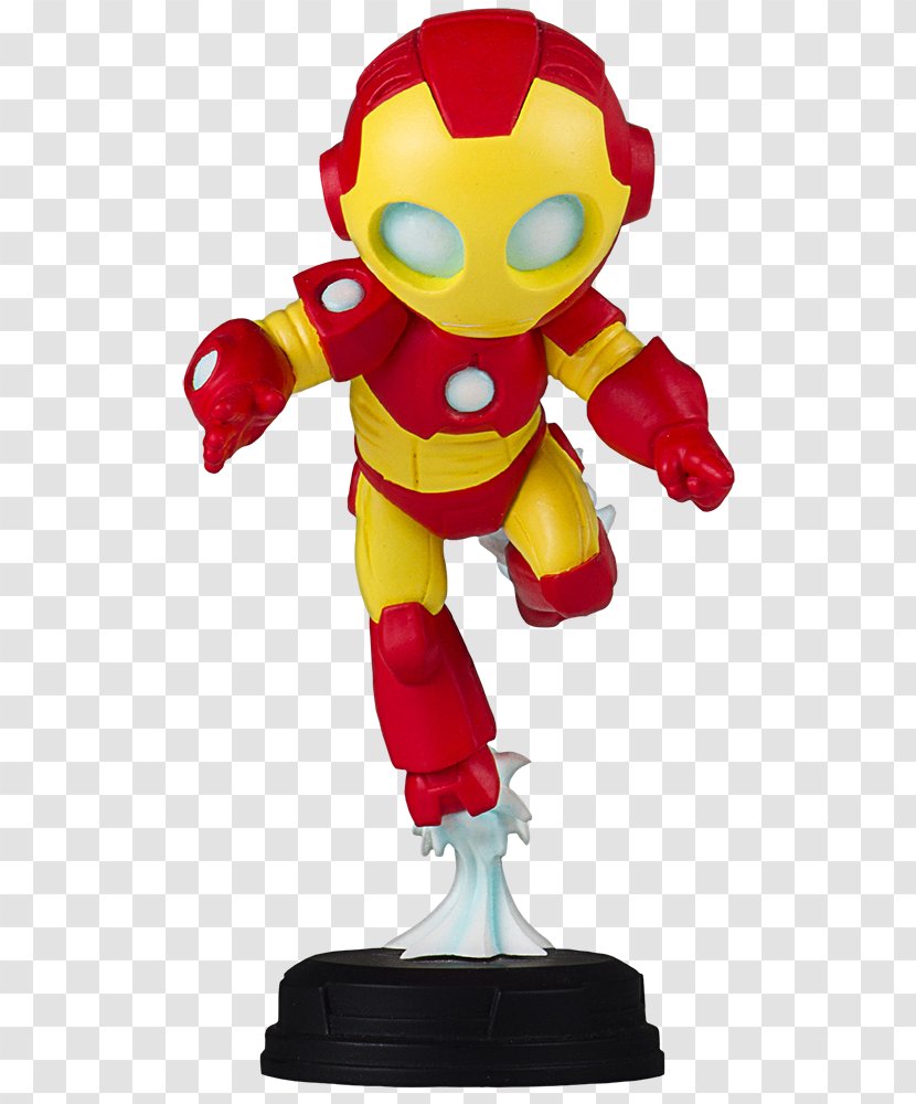Iron Man Figurine Statue Animation Superhero - Fictional Character Transparent PNG