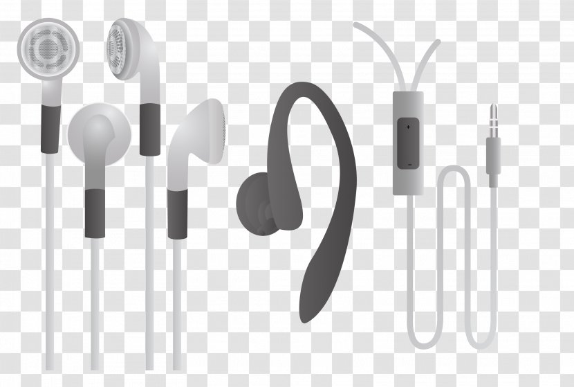 Headphones Euclidean Vector Icon - Audio Transparent PNG