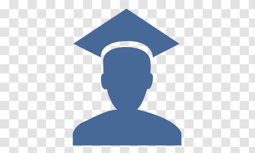 Graduation Ceremony Square Academic Cap Degree Student - Blue Transparent PNG