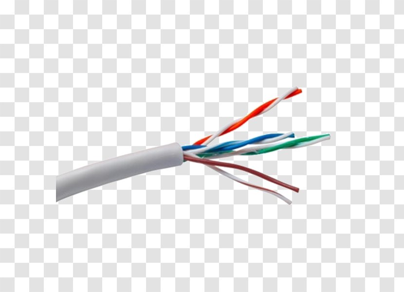 Network Cables Twisted Pair Category 5 Cable Electrical Computer - Electronics Accessory - Wire Transparent PNG