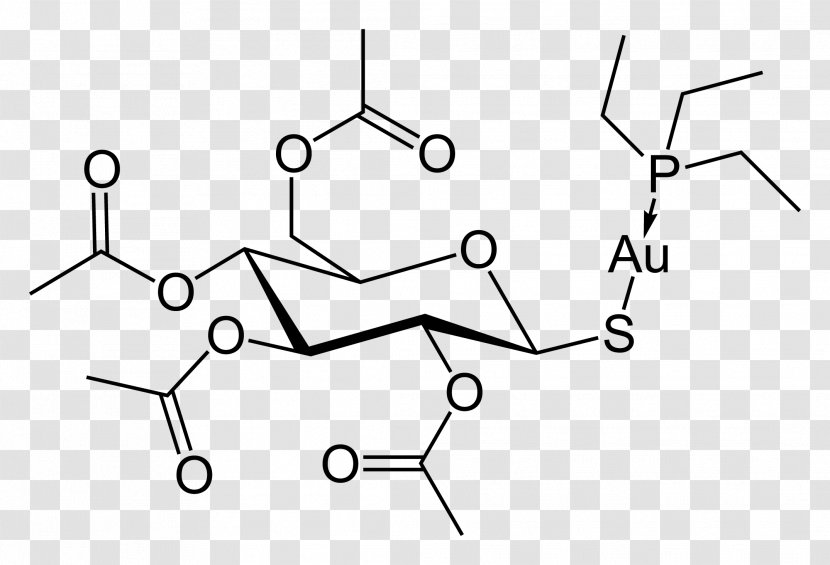 1,2,3,4,6-Pentagalloyl Glucose Auranofin Gold Aurotioprol - Flower Transparent PNG