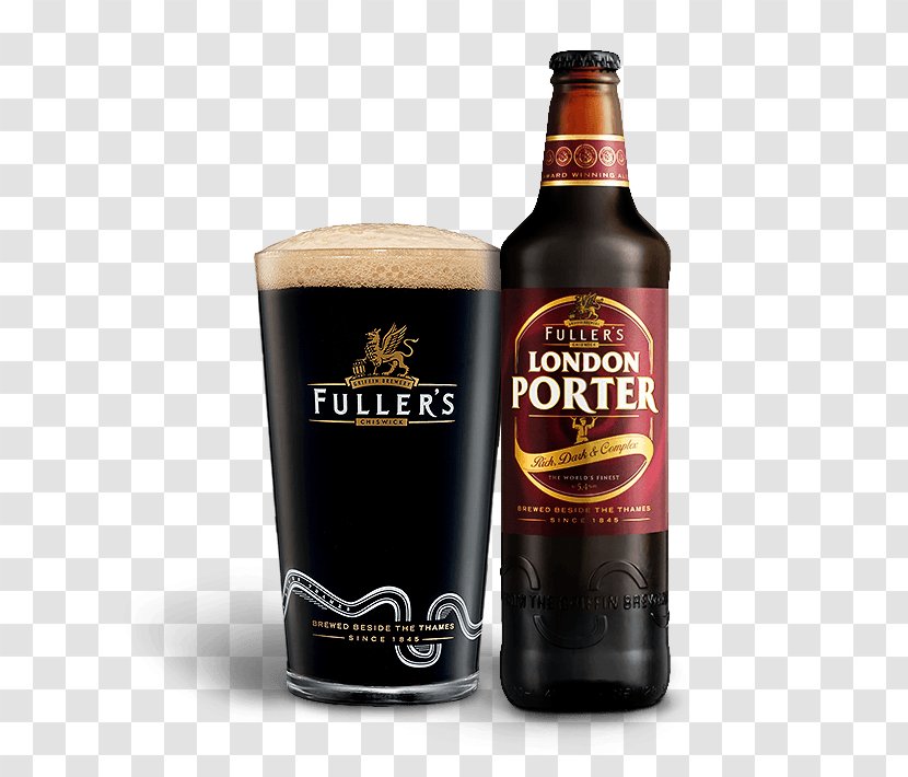 Fuller's Brewery Beer Porter Stout Ale Transparent PNG