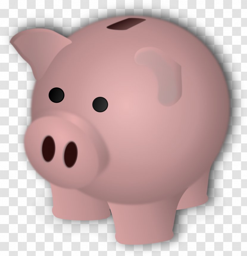 Piggy Bank Money Clip Art - Pig - Pictures Of Banks Transparent PNG