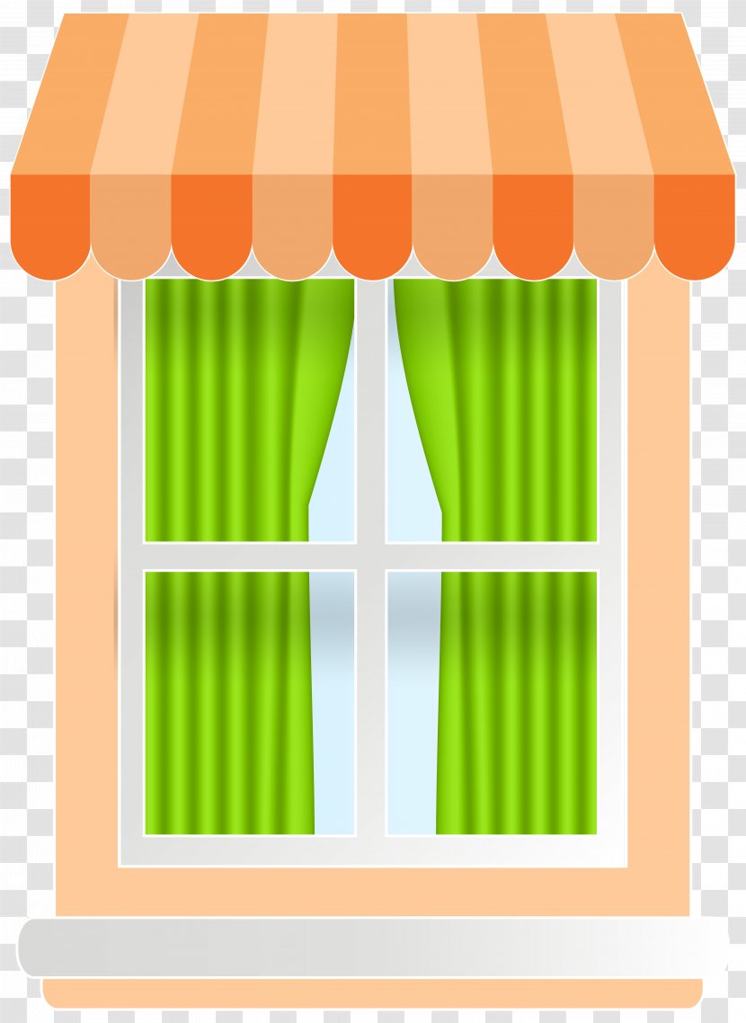 Window Clip Art - Green Transparent PNG