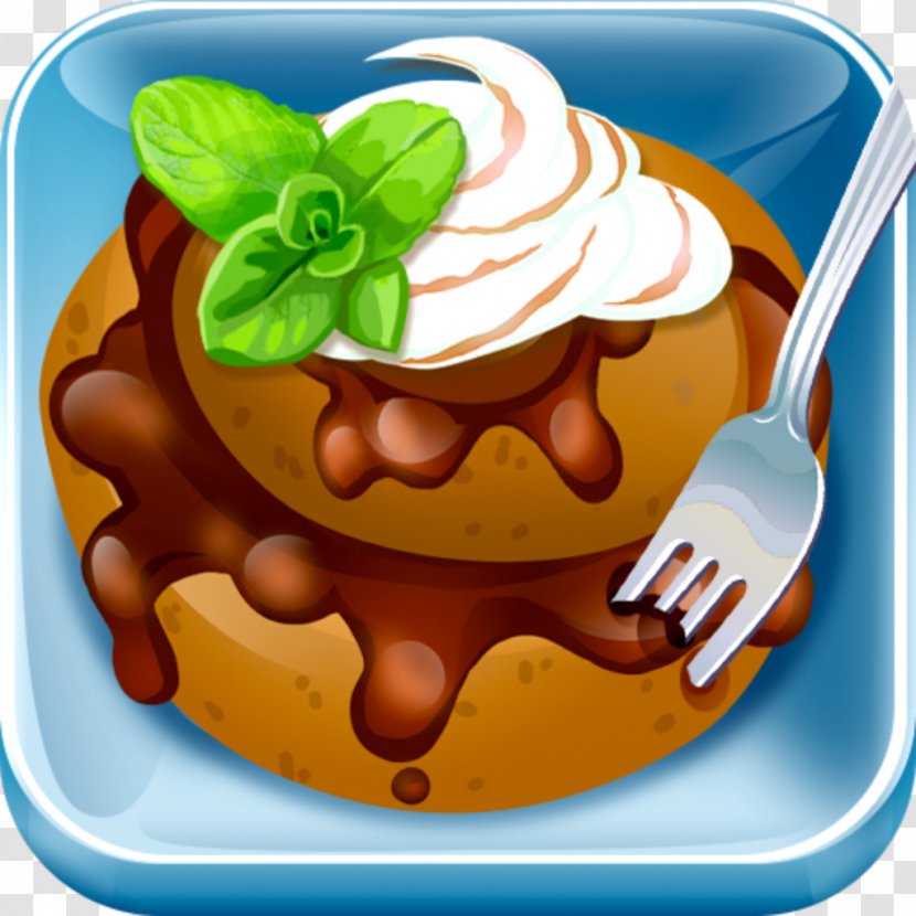 Frozen Dessert Cream Food Dish - Cinnamon Transparent PNG