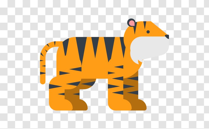 Tiger Cat Clip Art - Mammal Transparent PNG