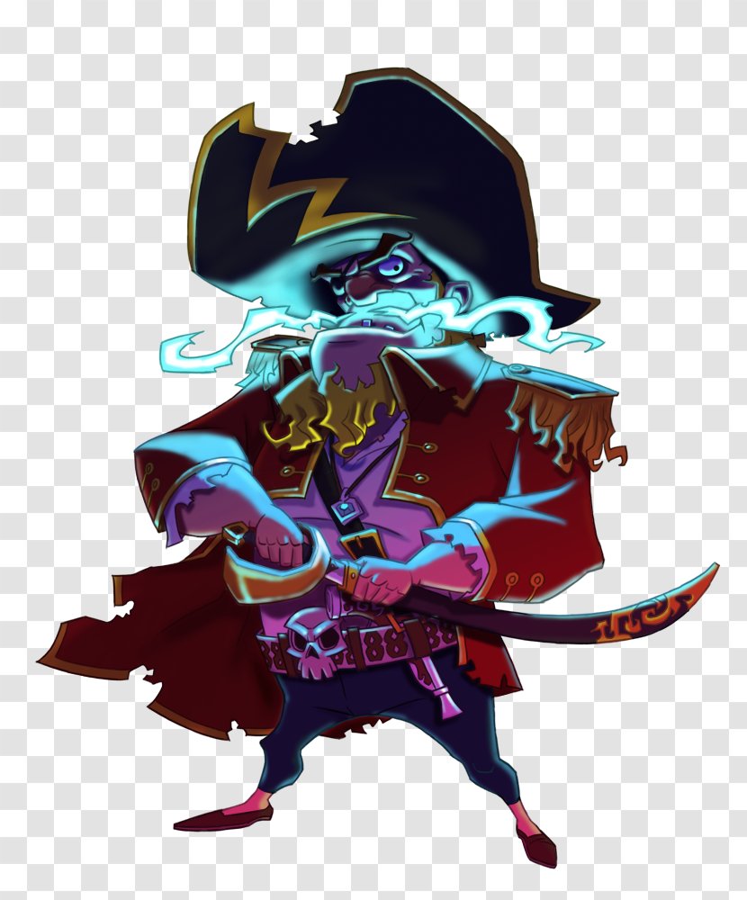 Cartoon Illustration Charisma Game Personality - Motivation - Aboard Pirate Ship Fight Transparent PNG