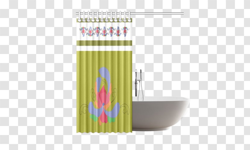 Douchegordijn Curtain & Drape Rings Shower Bathtub Transparent PNG