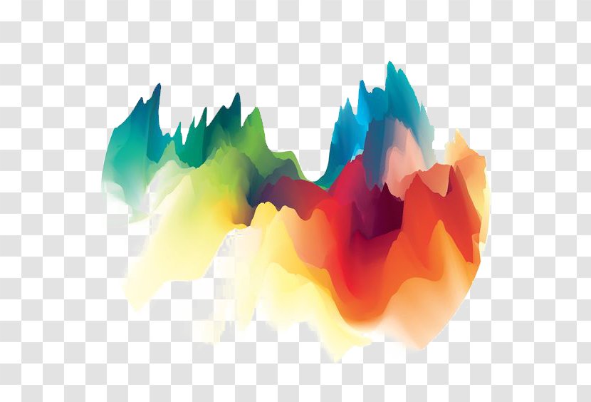 Image Art Colourscape Portrait - Color Brush Transparent PNG