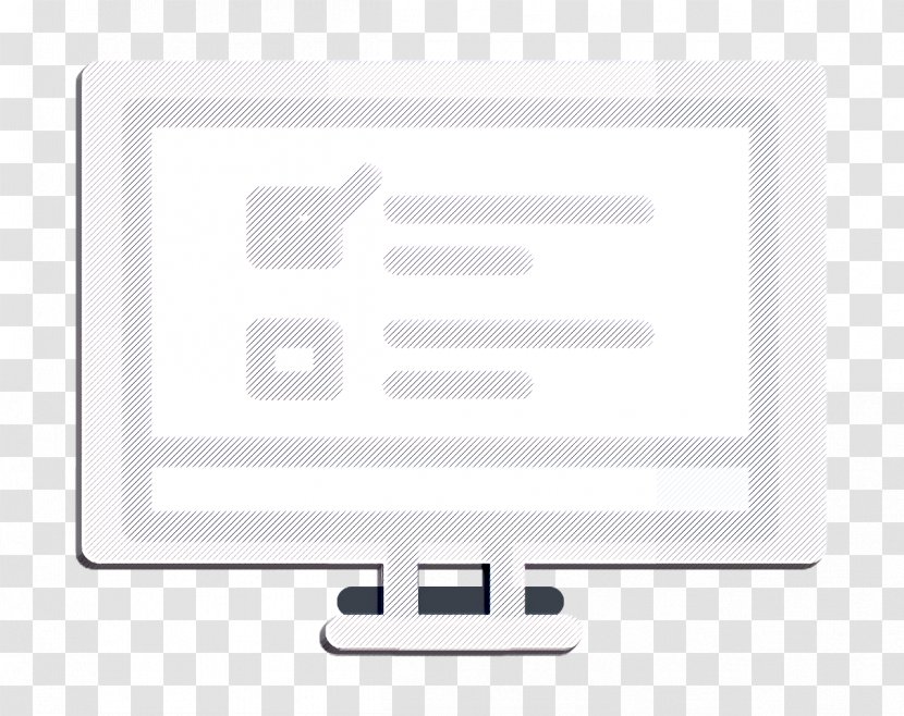 Rate Icon Rating Survey - Computer Monitor - Rectangle Logo Transparent PNG