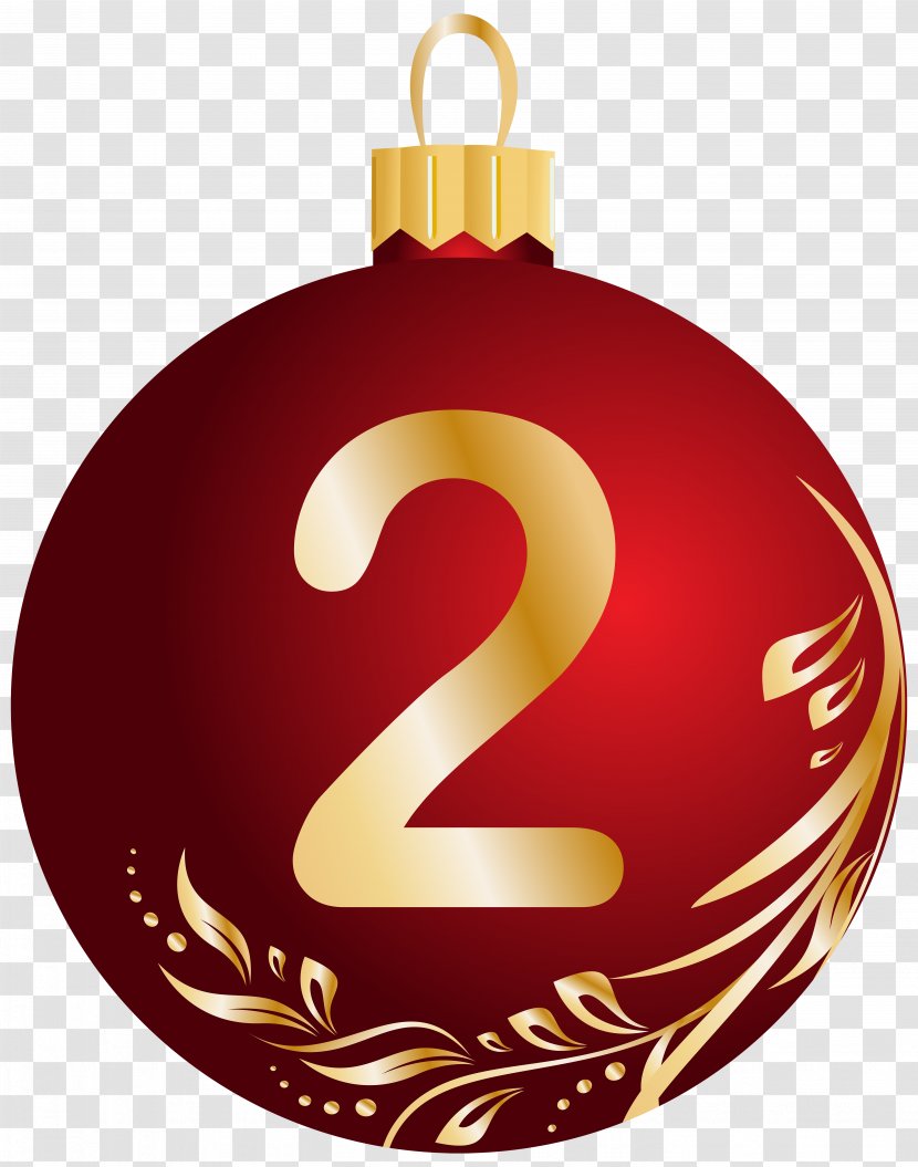 A Christmas Carol Together UK Albums Chart Ball - Decoration - Number Two Transparent Clip Art Image Transparent PNG