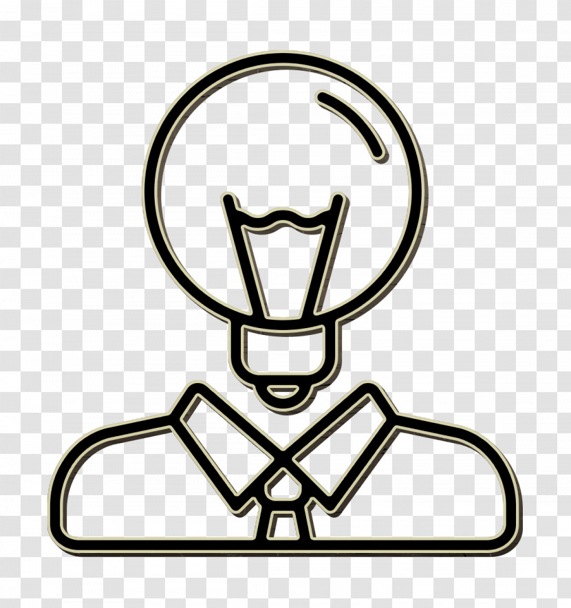 Management Icon Businessman Icon Idea Icon Transparent PNG