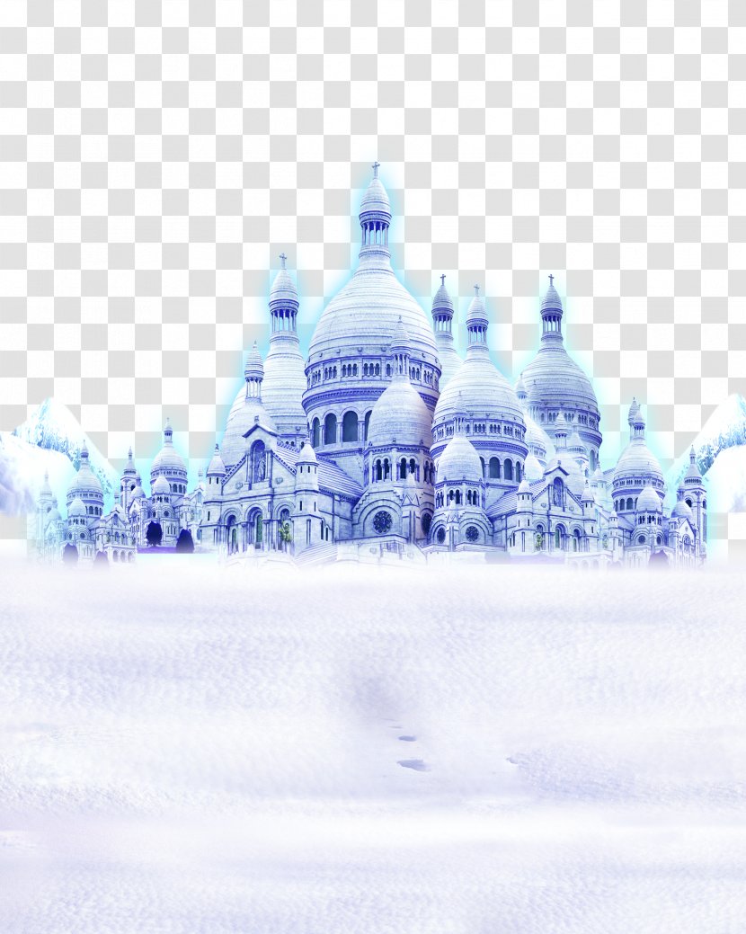 Snow Gratis Template - Arctic - Winter Castle Transparent PNG