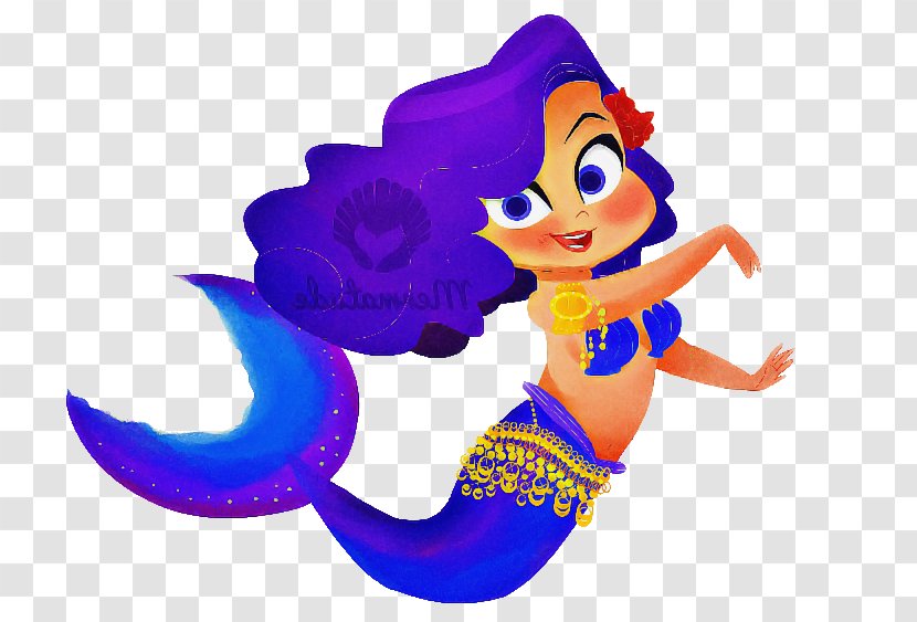 Mermaid Cartoon - Animation Seahorse Transparent PNG