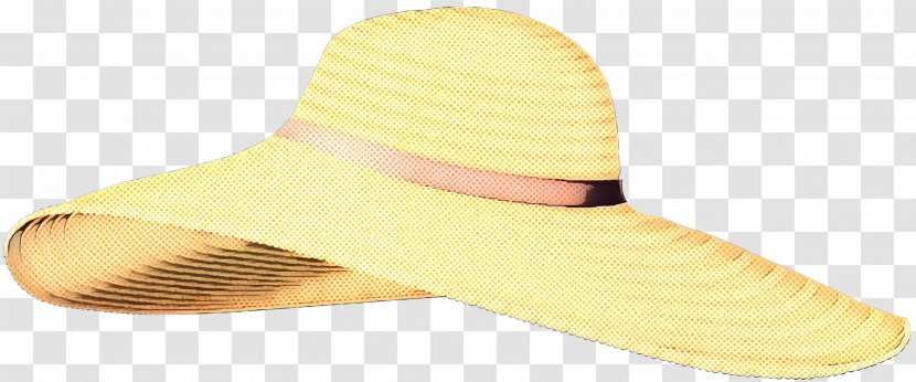 Yellow Hat Sun Headgear Cap - Fashion Accessory Transparent PNG