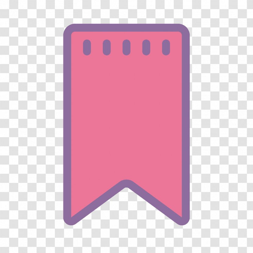 Magenta Purple Violet Rectangle - Square Meter - Bookmark Transparent PNG