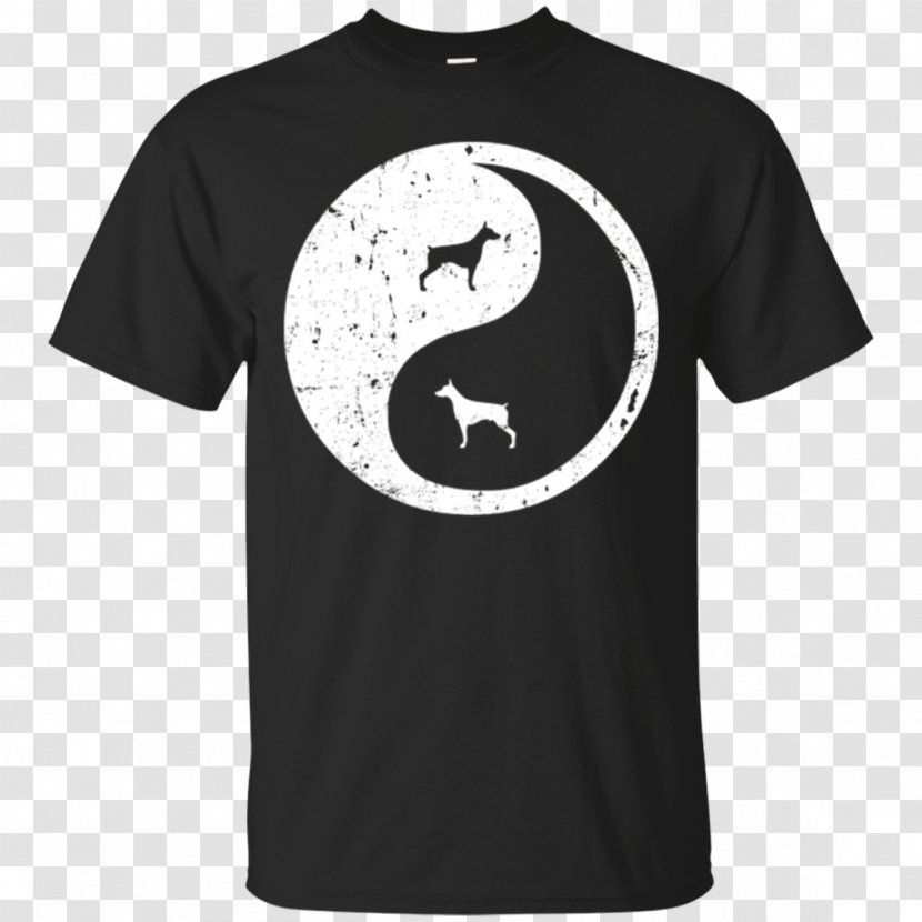 T-shirt Hoodie Crew Neck Sleeve - Spreadshirt - Doberman Transparent PNG