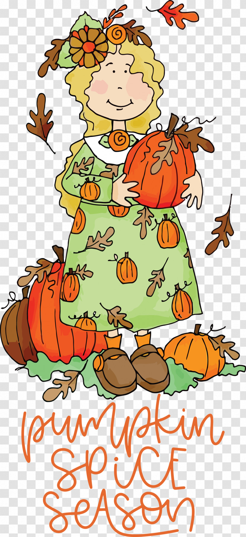 Autumn Pumpkin Spice Season Pumpkin Transparent PNG