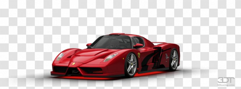 Model Car Automotive Design Motor Vehicle Performance - Enzo Ferrari Transparent PNG