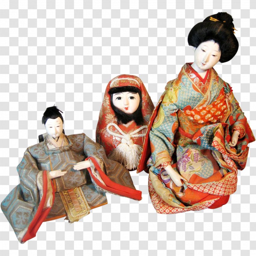 Japanese Dolls Kimono Hinamatsuri Dollhouse - Puppet - Geisha Transparent PNG